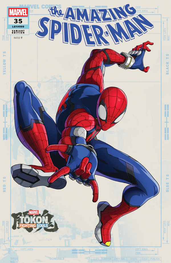 Amazing Spider-Man: Marvel Tokon: Fighting Souls Variant #35 - Cover 6